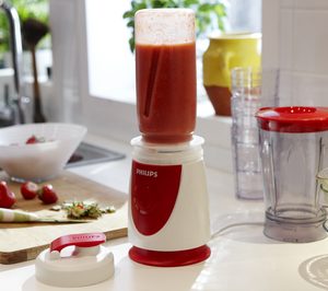 Philips suma batidora de vaso compacta con botella