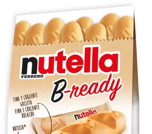 Ferrero entra en galletas con Nutella B-ready