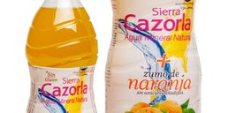 Sierra Cazorla apuesta  por el agua mineral con zumo de frutas