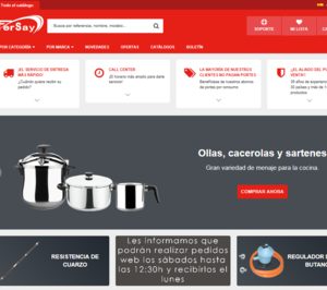 Fersay renueva su web B2B