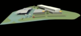 Promueven un complejo con hotel y restaurantes en el barcelonés Parc de lAgulla