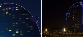 Grupo MCI ilumina el Hotel W Barcelona