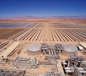 Acciona, Sener y TSK participan en la inauguración de la planta solar Noor I