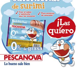 Pescanova y Doraemon se alían para las cenas de los pequeños