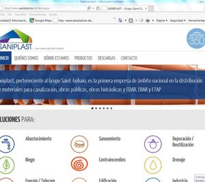 Saniplast renueva su web