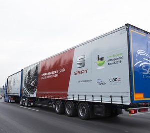 Sesé hace una prueba piloto con un megatruck