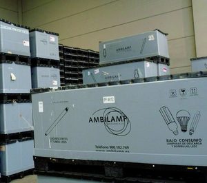 Ambilamp recoge 2.610 toneladas de lámparas y 1.024 de luminarias en 2015