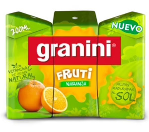 Granini innova en zumos para niños, de la mano de Tetra Pak