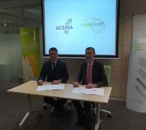 Ambilamp suscribe un contrato de colaboración con Acema
