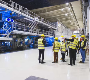 Metsä board estrena máquina de cartón plegable en su fábrica de Husum