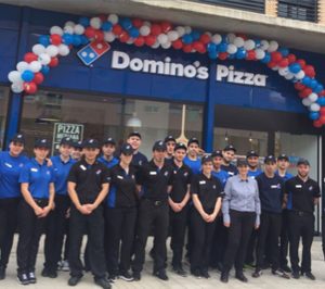Dominos Pizza se pone a 50 en Madrid