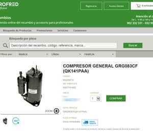 La tienda online de Eurofred Recambios estrena sistema para identificar piezas