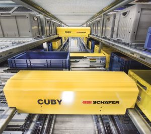ICP suma a sus almacenes el shuttle Cuby fabricado por SSI Schaefer