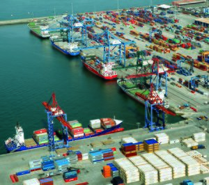 El tráfico de mercancías en los puertos españoles creció un 5,7% en el primer trimestre