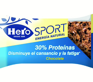 Hero presenta una crema de cacao y una barrita para deportistas