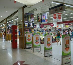 Carrefour controlará el 44% de los híper nacionales