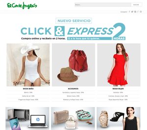 El Corte Inglés ofrece a la carta su entrega online