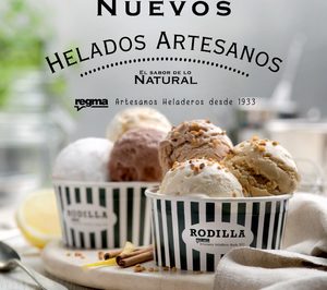 Los locales Rodilla incluyen en su oferta helados de Regma