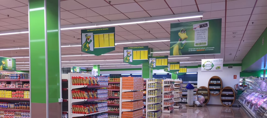 Dinosol compra siete supermercados en la Isla de La Palma