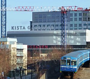 Linden Comansa en la Torre Kista de Estocolmo