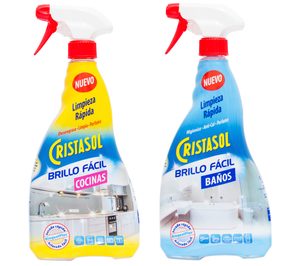 Cristasol entra en las categorías de limpiadores de baño y cocina