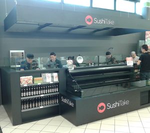 Sushitake estará presente en los supermercados de Dinosol y Consum