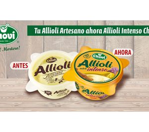 Choví intensifica el sabor de su Allioli Artesano