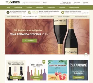 Uvinum rediseña su web