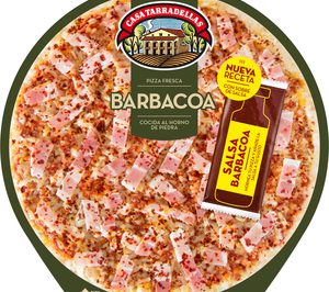 Tarradellas reformula su pizza barbacoa