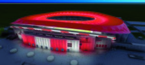 Philips iluminará el nuevo estadio del Atlético de Madrid