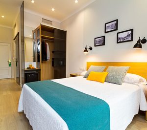 El hotel Europa, de Madrid, renueva parte de su capacidad alojativa