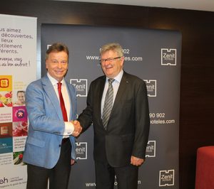 Zenit Hoteles y el grupo francés SEH - United Hoteliers firman un acuerdo de comercialización
