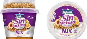 Kaiku amplía su gama MIX de yogures sin lactosa