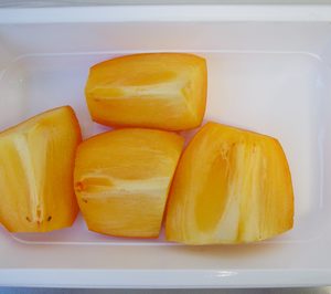 Carburos Metálicos abre la puerta a la venta de kaki procesado