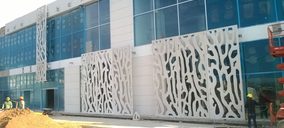 MC Spain suministra aditivos de hormigón para decorar la fachada del aeropuerto de Santa Marta en Colombia