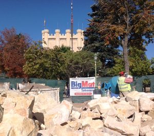 BigMat participa en la rehabilitación del Alcázar de Segovia