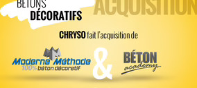 Chryso compra las francesas Moderne Méthode y Béton Academy