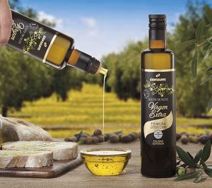 Consum lanza su primer aceite de oliva virgen extra Premium, 100% español