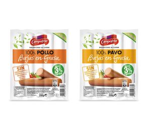 Campofrío adecúa sus salchichas a la tendencia saludable