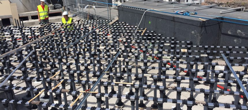 Lizabar Plastics participa en las obras del Hard Rock Hotel Tenerife