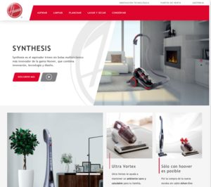 Hoover lanza su nueva web