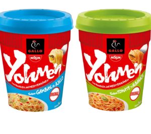 Gallo amplía su gama de noodles con Yohmen