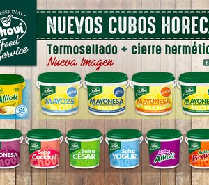 Choví presenta una gama de cubos para horeca 