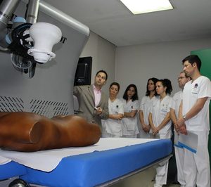 Vithas Nuestra Señora de Fátima prueba un robot para fisioterapia