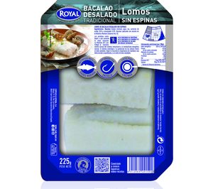 ‘Royal’ actualiza la imagen de su gama de bacalao convenience