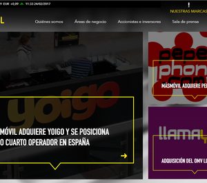 Grupo Másmóvil lanza su nueva web corporativa