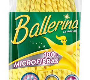 Ballerina presenta la nueva fregona 100% Microfibras
