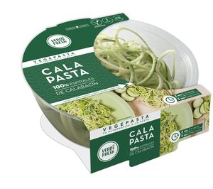 Verdifresh incorpora el espagueti vegetal con Calapasta