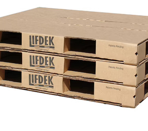 Alfilpack produce un palet de cartón que soporta hasta 4.000 kg de peso