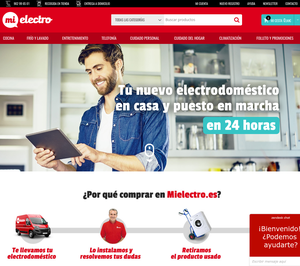 Eldisser inicia su desembarco online con mielectro.es